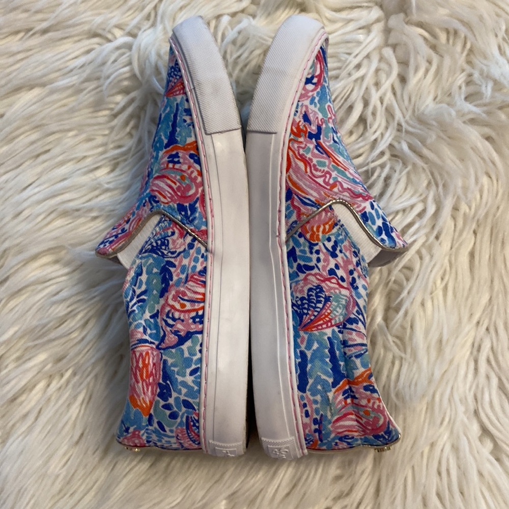Lilly Pulitzer Shoes size 9 excellent condition see all photos perfect for summe - Picture 5 of 12